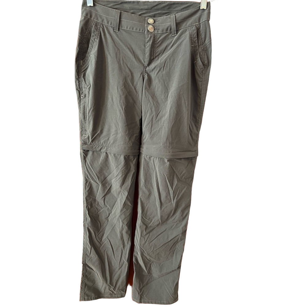 Marmot Dark Gray Convertible Hiking Pants Women’s Size 2 XXS